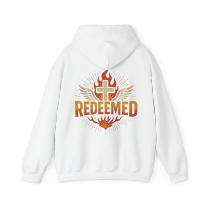 Christian Hoodie - Redeemed Unisex Fashion Sweatshirt for Faith Lovers