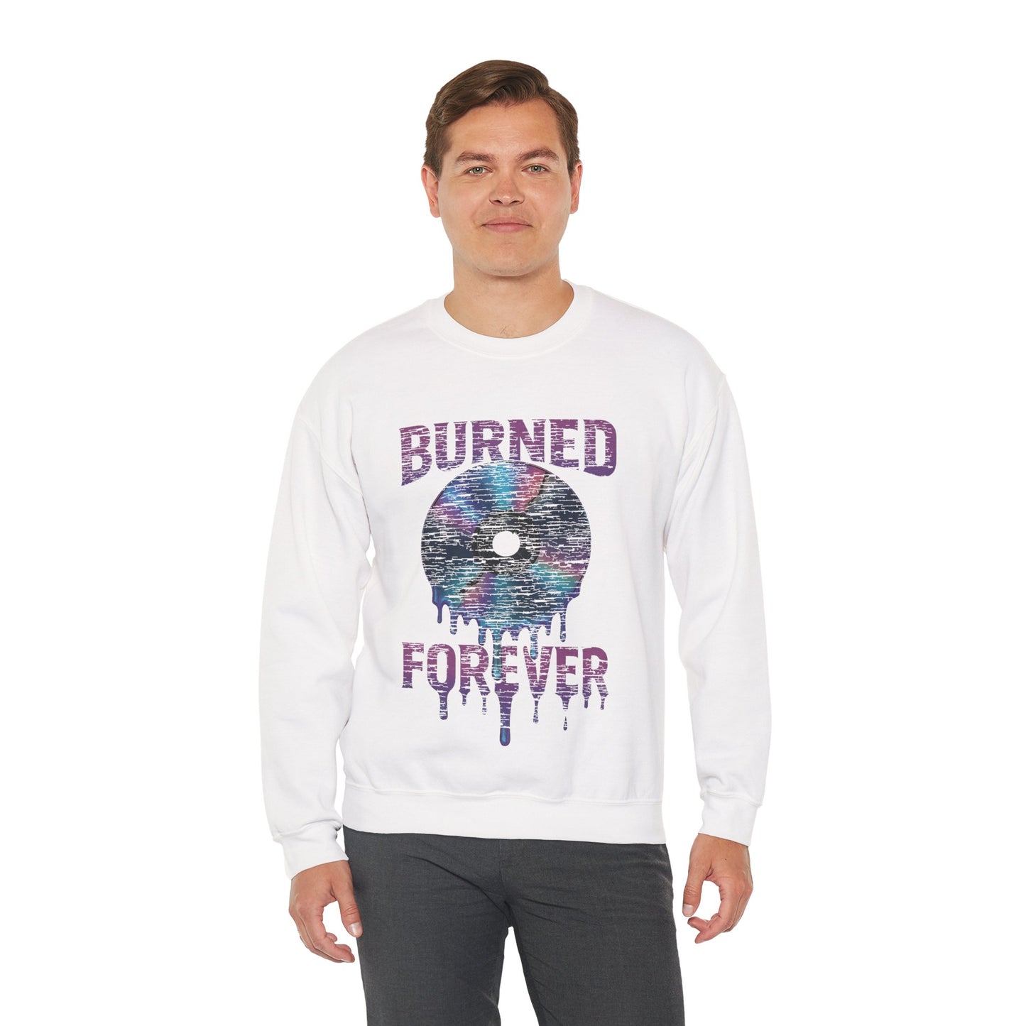 Chic Retro Sweatshirt, Vintage Music Lover Gift, Cozy Unisex Crewneck, Perfect for Casual Days, Stylish Layering Piece