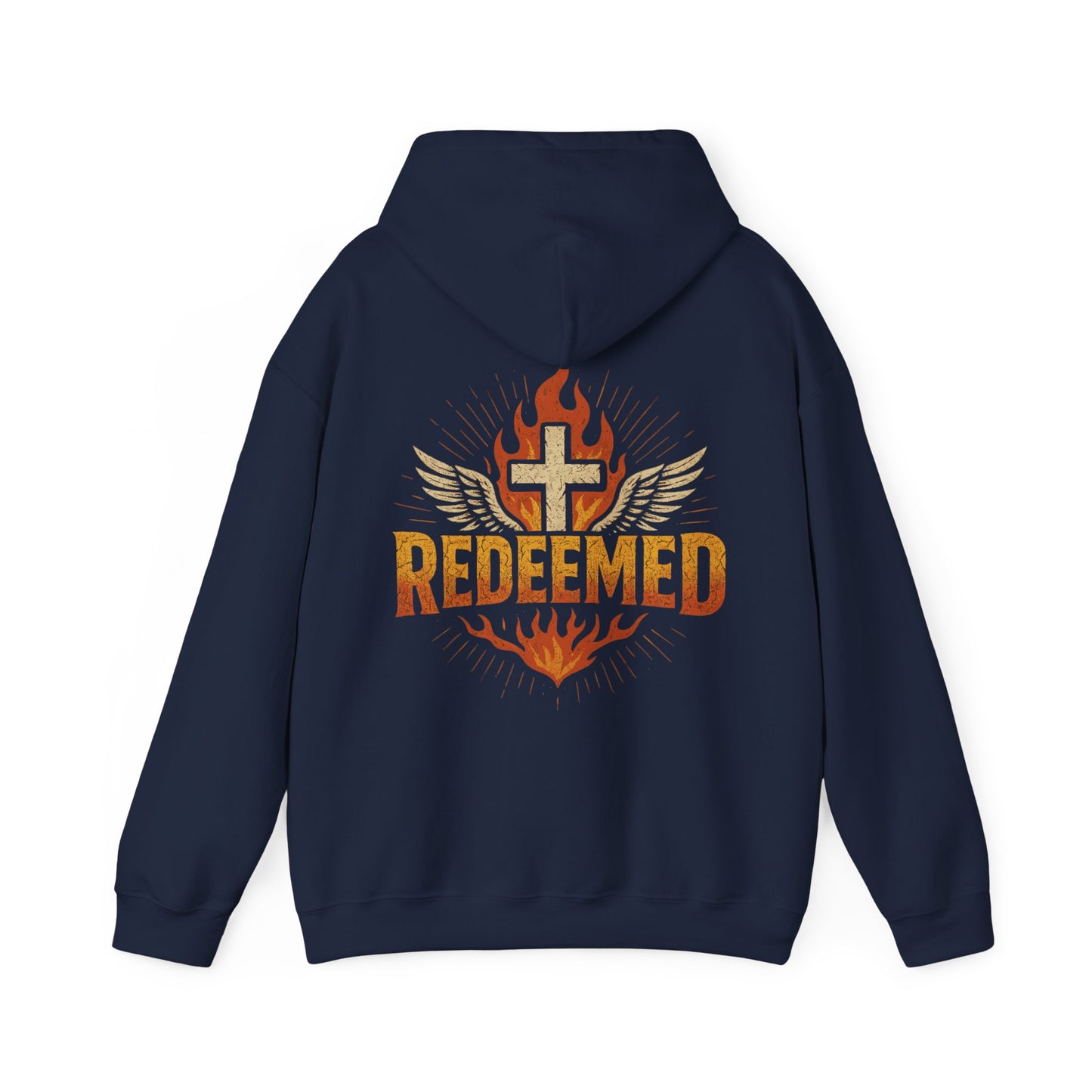 Christian Hoodie - Redeemed Unisex Fashion Sweatshirt for Faith Lovers