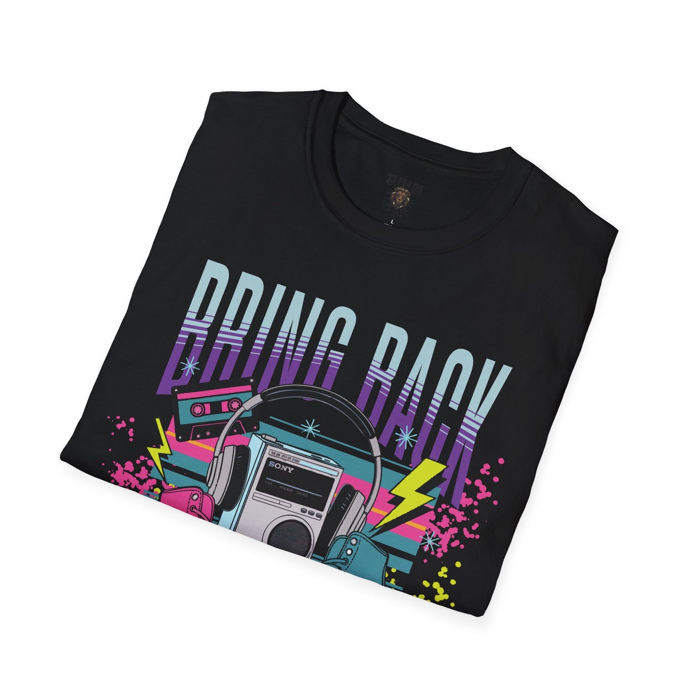 80's Nostalgia Unisex T-Shirt - Bring Back the 80's, Vintage 80's Shirt.