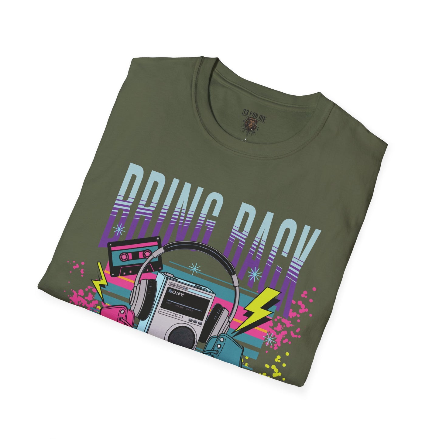 80's Nostalgia Unisex T-Shirt - Bring Back the 80's, Vintage 80's Shirt.
