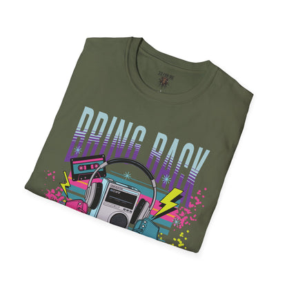 80's Nostalgia Unisex T-Shirt - Bring Back the 80's, Vintage 80's Shirt.