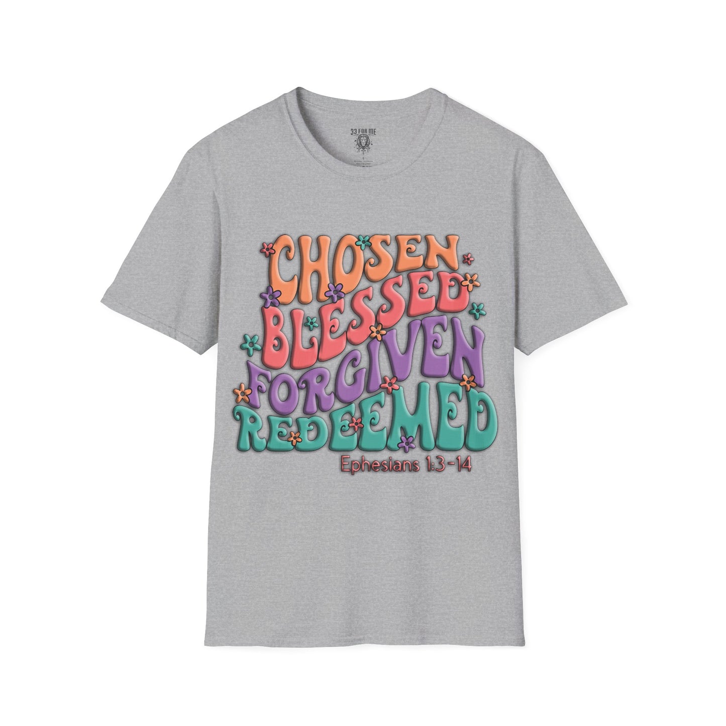 Faith-Inspired T-Shirt, Unisex Graphic Tee, Christian Apparel, Gift for Believers, Bible Verse Shirt, Casual Fashion