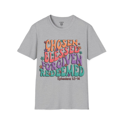 Faith-Inspired T-Shirt, Unisex Graphic Tee, Christian Apparel, Gift for Believers, Bible Verse Shirt, Casual Fashion