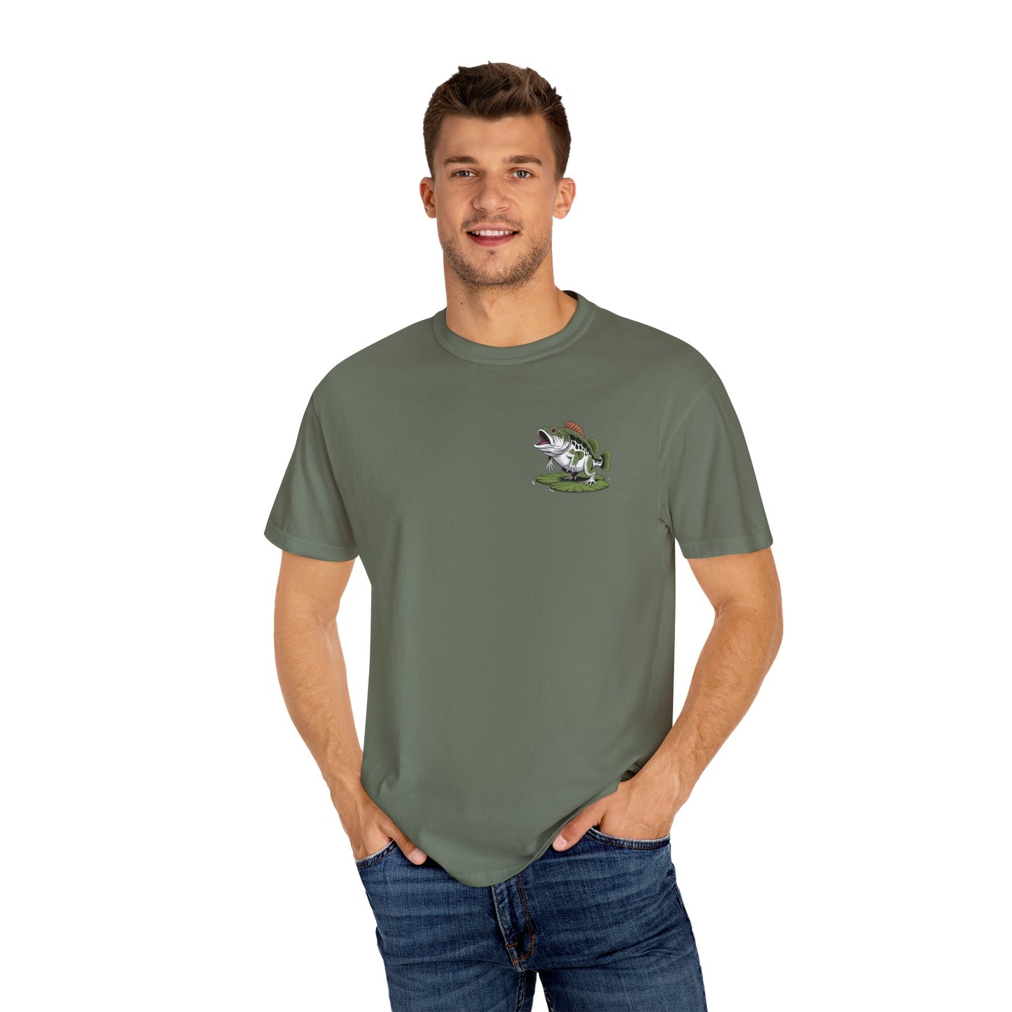 Bass-Toad Vintage Fishing T-Shirt