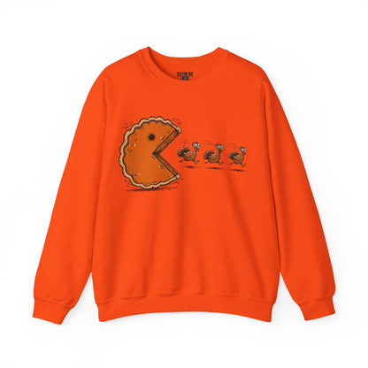 Thanksgiving Pac Man Retro Video Game Sweatshirt