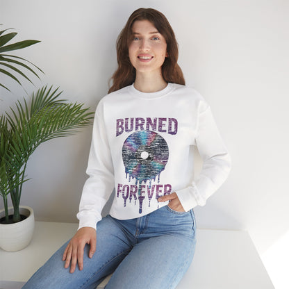 Chic Retro Sweatshirt, Vintage Music Lover Gift, Cozy Unisex Crewneck, Perfect for Casual Days, Stylish Layering Piece